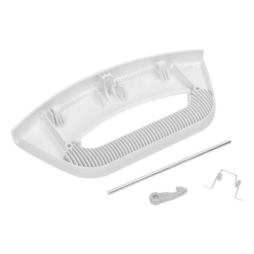 White Washing Machine Door Handle Kit - White