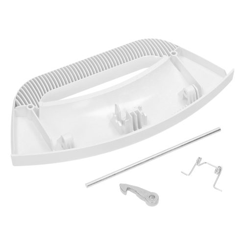 White Washing Machine Door Handle Kit - White