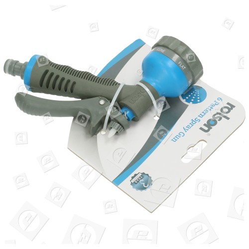 Rolson 6 Function Garden Hose Spray Gun Set