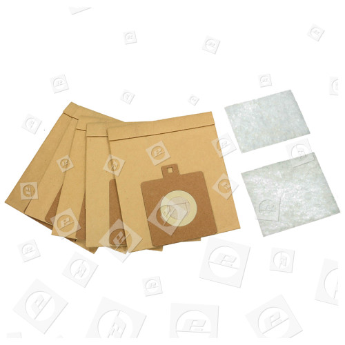 Electrolux Powerlite E59 bolsa de papel paquete de 5