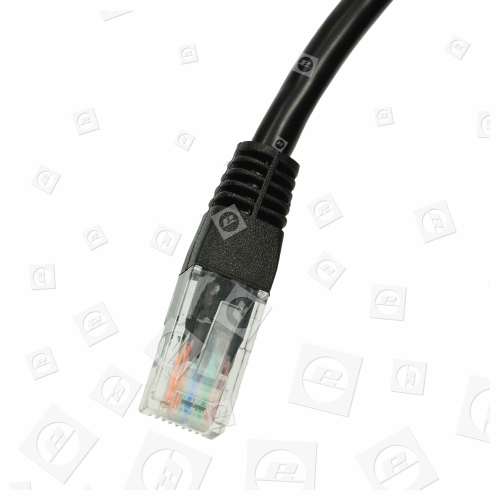 CAT6 RJ45 Patchkabel , Schwarz 30m