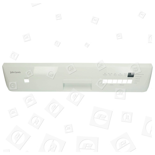 Electrolux Group Dishwasher Control Fascia Panel - White