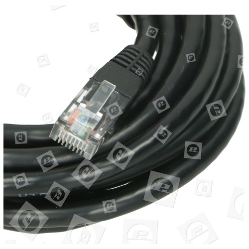 Cavo Di Collegamento Cat 6 RJ45 - Nero - 3m.