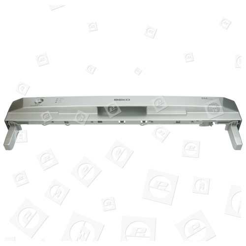 Beko Dishwasher Front Control Panel Fascia - Silver