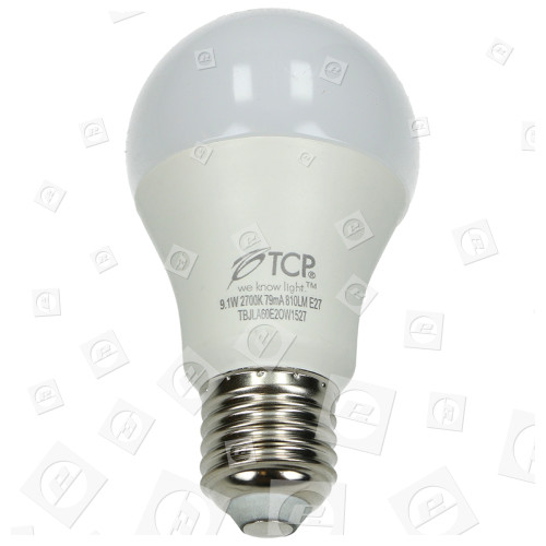 TCP 9,1W ES/E27 LED Glühlampe - GLS, Nicht Dimmbar (warmweiß) - 60W Entsprechend