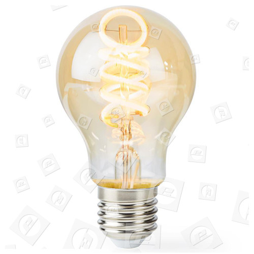 Warm- Bis Kaltweiße WLAN-LED-Filament-Glühlampe | Gedreht | E27 | A60 | 5,5 W | 350 Lm