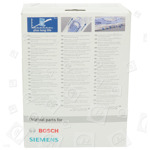 Sacs En Papier Pour Aspirateur Megaair Supertex P (Paquet De 4) Siemens