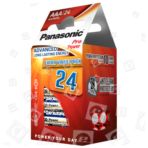 Batterie Alcaline AAA Pro Power Panasonic