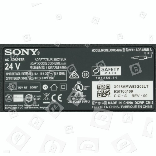 Adaptateur AC Sony