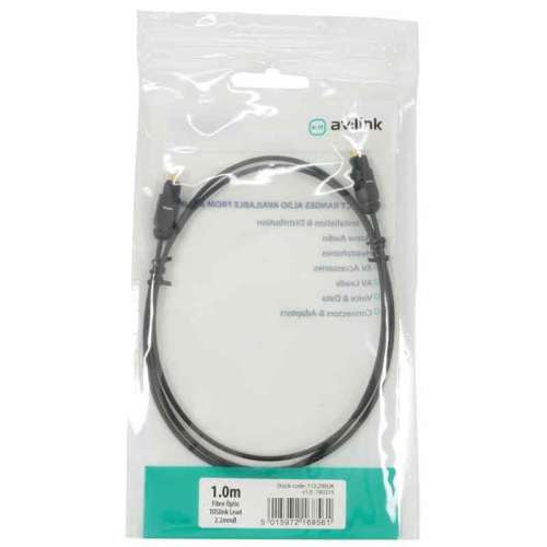 av:link Faseroptik Toslink Kabel - 1m