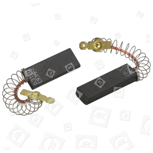 2 Escobillas De Carbón Del Motor De La Lavadora Para El Lava 2 Escobillas De Carbón Del Motor De La Lavadora Para El Lava