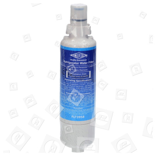 Cartucho De Filtro De Agua De Frigorífico Congelador - Compatible Con Panasonic EFF-6032B, CNRAH-257760, CNRBH-125950, NR-BG53V2, NR-BG53VW2, NR-B53V1, NR-B53V1-WB, NR-B53V1-X1D Panasonic