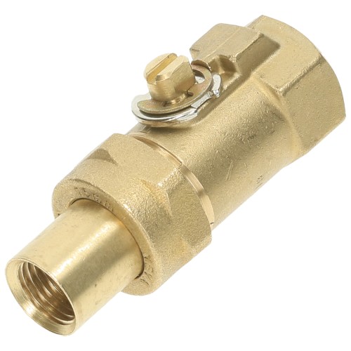 AGA Gas Cock 1/4 Inch F And F 6063
