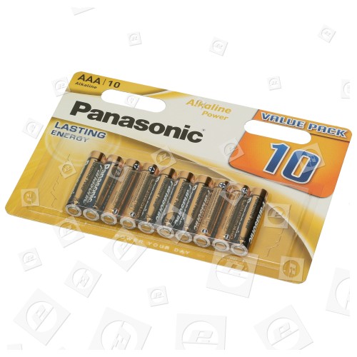 Piles Alcalines Power LR03 AAA (Blister De 10) Panasonic