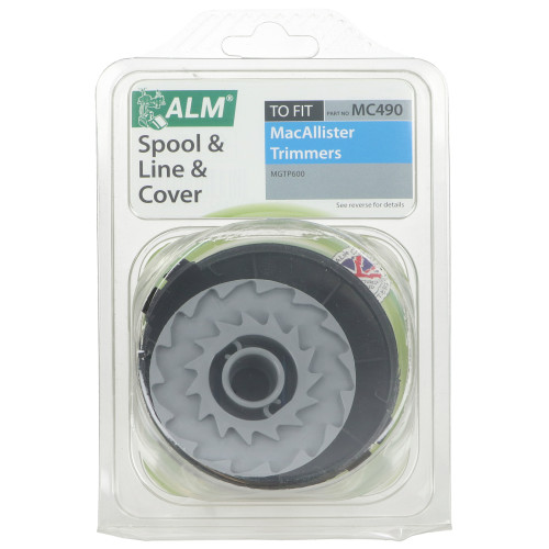 Grass Trimmer MC490 Spool & Line With Spool Cover