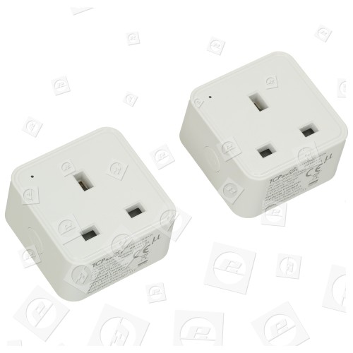 Prise Connectée Individuelle WiFi (Lot De 2) - Prise Anglaise TCP