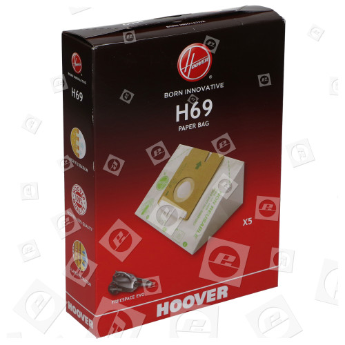 Hoover H69 Staubsaugerbeutel (5er Packung)