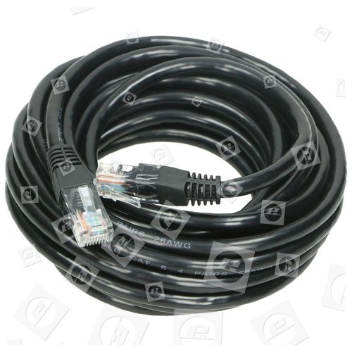 Câble De Raccordement CAT6 RJ45 : Noir : 5M