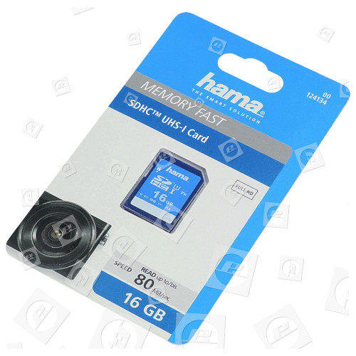 Hama Memory Fast 16GB Class 10 SDHC Speicherkarte