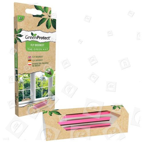 Trappola Per Mosche Fly Discreet - Confezione Da 3 Green Protect