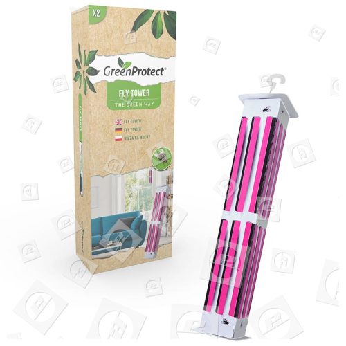 Trappola A Torre Per Mosche - Confezione Da 2 Green Protect