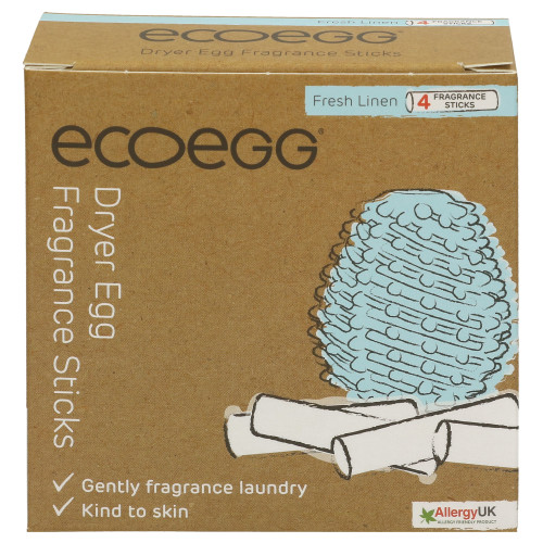 Ecoegg Ecoegg Tumble Dryer Fresh Linen Dryer Egg Fragrance Refill Sticks - 80 Cycles