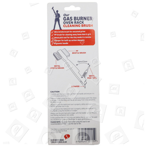 Oven Mate Reinigungsb&uuml;rste F&uuml;r Gasbrenner