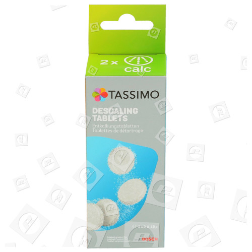 Tabletas Descalcificadoras De Cafetera Tassimo - TCZ6004 - 2 Tratamientos  Bosch