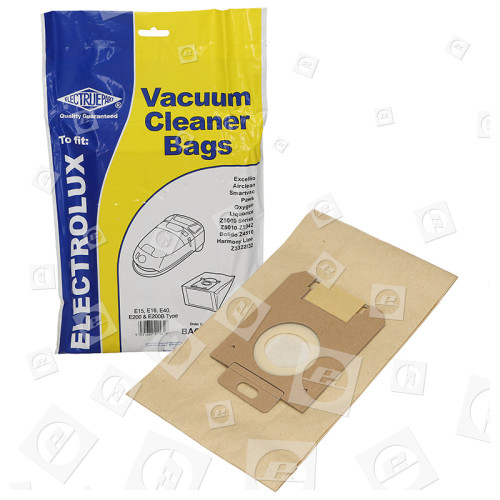 Bolsa De Aspiradora - (Pack De 5) E15 E40 E200 & E200B - BAG140 Bork