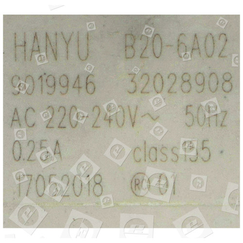 White Knight Drain Pump Assembly (round Top Screw On Housing) : Hanyu B20-6A02