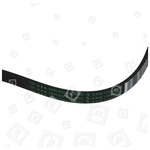 Bosch Neff Siemens Washing Machine Poly-Vee Drive Belt - 1189J5PJE