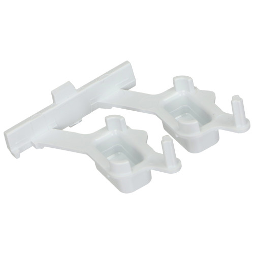 Whirlpool White Washing Machine Button Assembly
