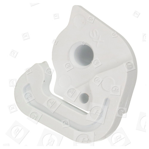 Douille Fermeture De Porte Réfrigérateur - Gauche - Blanc Polaire - DBIAA 344 F UK Indesit