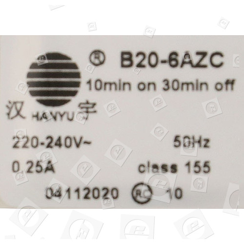 Pompe De Vidange De Lave-linge : Hanyu B20-6AZC Compatible Avec Copreci EBS826/0108 957161