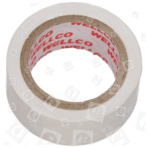 PVC Insulating Tape - White Wellco