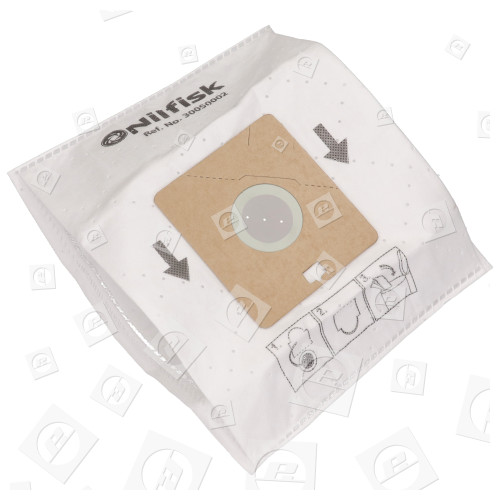 Nilfisk Staubsaugerbeutel & Filter Pack (5er Packung)