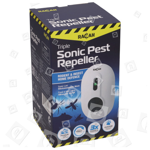 Racan Racan Plug-In Triple Sonic Insect & Rodent Repeller (Pest Control)