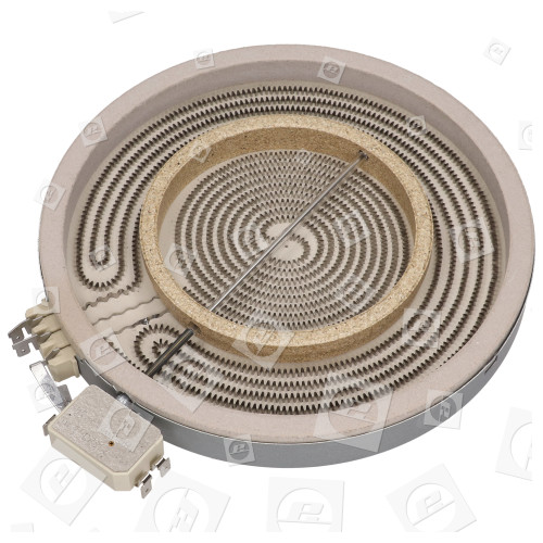 Doppia Resistenza Della Piastra In Ceramica Grande Del Piano Cottura - Eika 2302333832 4619 615 20161 2100W/700W - Diametro Esterno 230mm Admiral