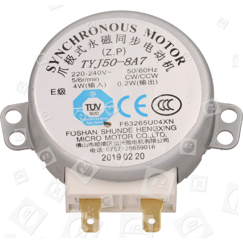 Siemens Mikrowellen-Synchronmotor TYJ50 8A7