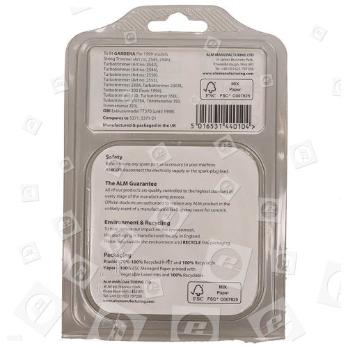 Grass Strimmer Spool And Line