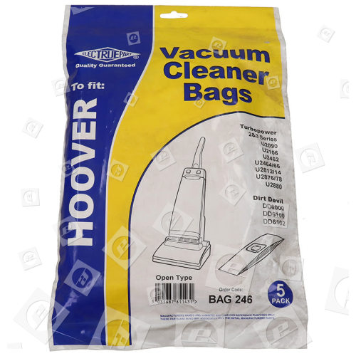 Hoover Offene Staubsaugerbeutel (5er Pack)