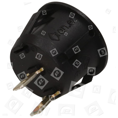 Oven Light Button Black