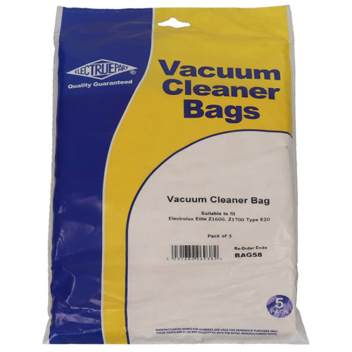 E20 Staubsaugerbeutel (5er Packung) - BAG58