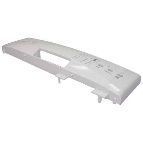 White Dishwasher Control Fascia Panel