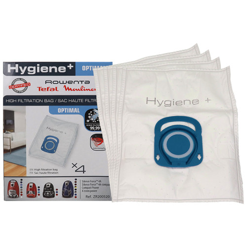 Tefal Staubsaugerbeutel Hygiene + (4er Packung)