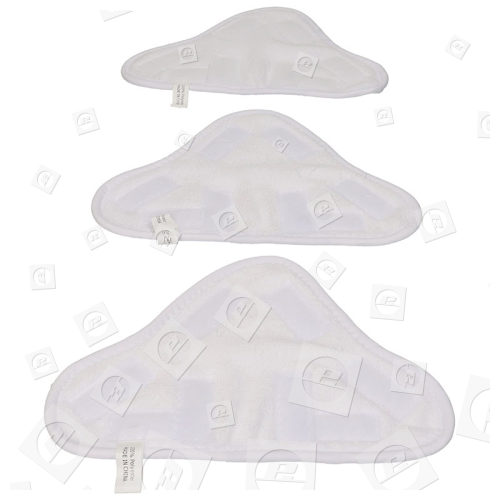 Mopa De Microfibras De Mopa De Vapor Compatible H20 X5 - Pack De 3