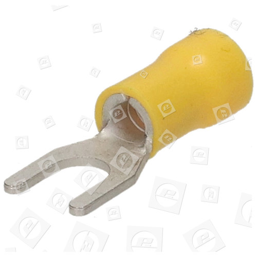 Borne Connecteur À Fourche 5MM - Jaune -