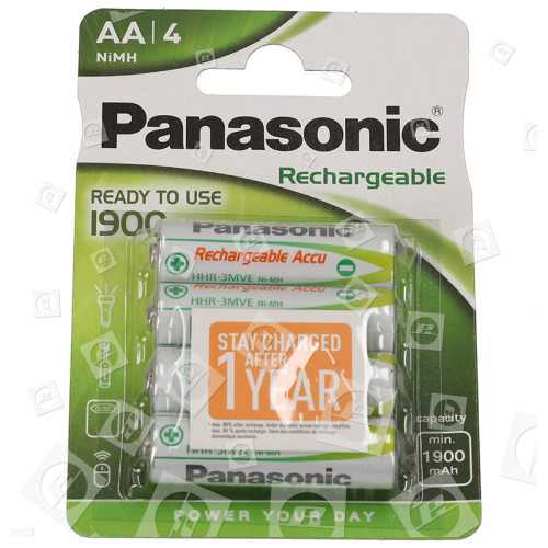 Batterie Ricaricabili Pronte Per L'uso Panasonic Evolta AA Panasonic