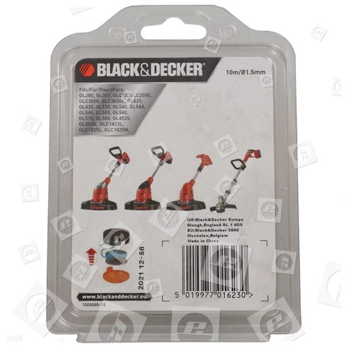 Bobine Et Fil De Coupe-Bordures Reflex® 10M Black & Decker