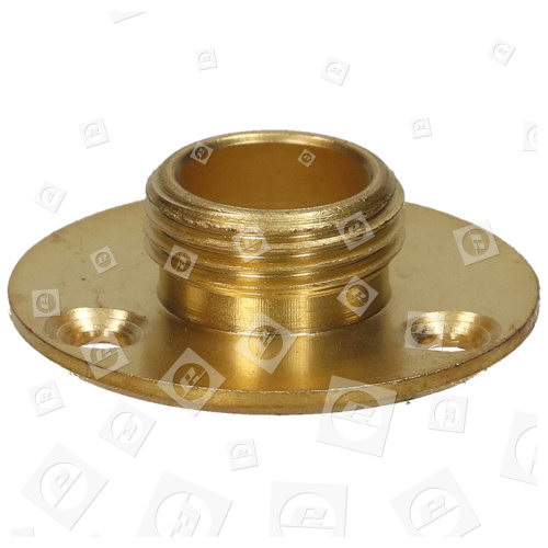 Brass 1/2" Screw Entry Backplate Wellco